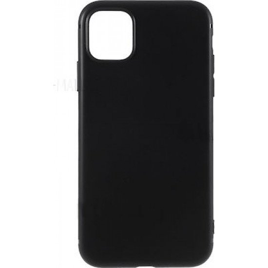 Iphone 11 Θήκη Σιλικόνης Μαυρη Silicone Case Black