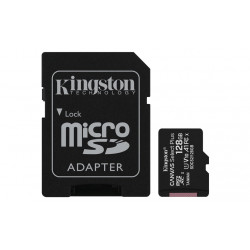 Κάρτα Μνήμης Kingston Micro SDHC 128GB Canvas Select Plus Class 10 + adapter